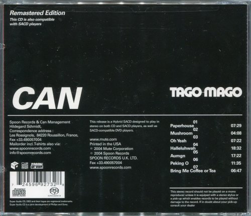 Can - Tago Mago (2004) [SACD]