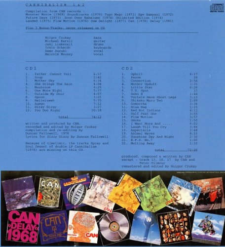 Can - Cannibalism 1 & 2 (1978) [1997] CD-Rip