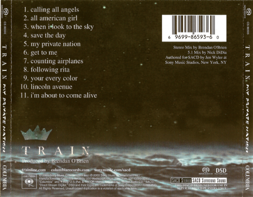 Train - My Private Nation (2003) [SACD]