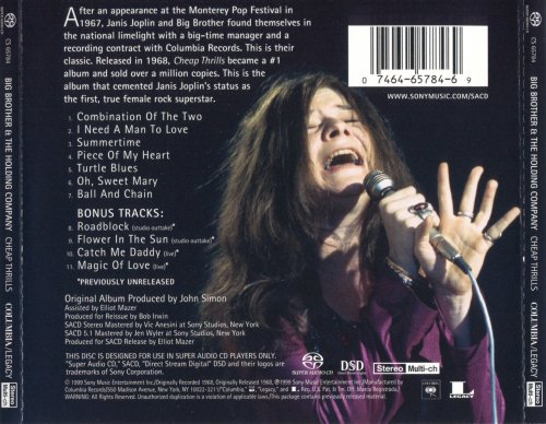 Big Brother And The Holding Company - Cheap Thrills (1999 Remaster) [SACD]
