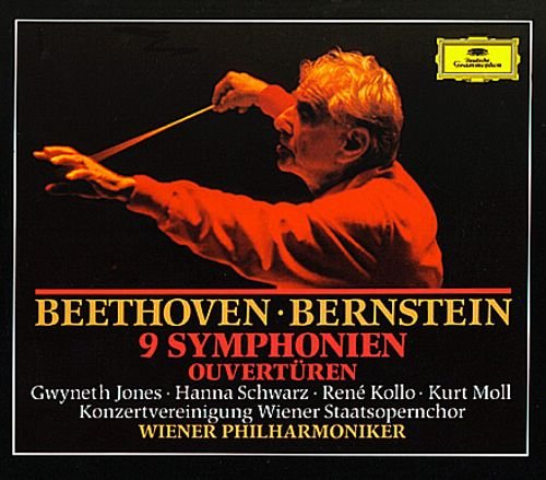 Leonard Bernstein & Vienna Philharmonic Orchestra - Beethoven: 9 Symphonien; Ouvertüren [6CD Box Set] (1988)