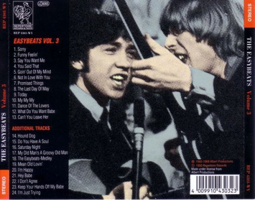 The Easybeats - Volume 3 (Reissue, Remastered) (1966/1993)