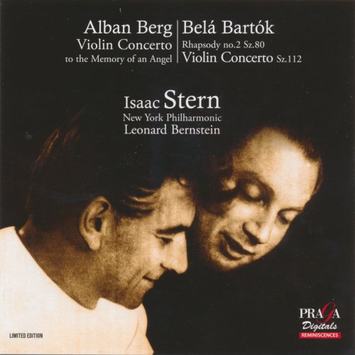 Isaac Stern, New York Philharmonic, Leonard Bernstein - Alban Berg & Belá Bartók: Violin Concertos (2013) [SACD]