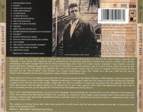 Johnny Cash - At Folsom Prison (1968/1999) [SACD]