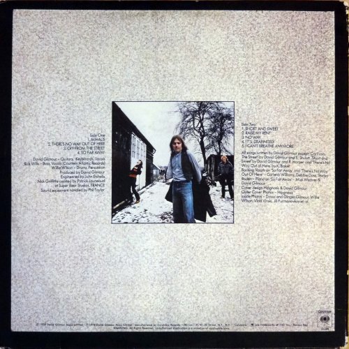 David Gilmour - David Gilmour (1978) LP