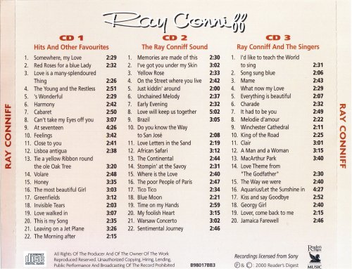 Ray Conniff - Meesters Van De Sfeermuziek (2000)