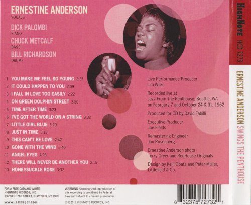 Ernestine Anderson - Swings The Penthouse (2015)