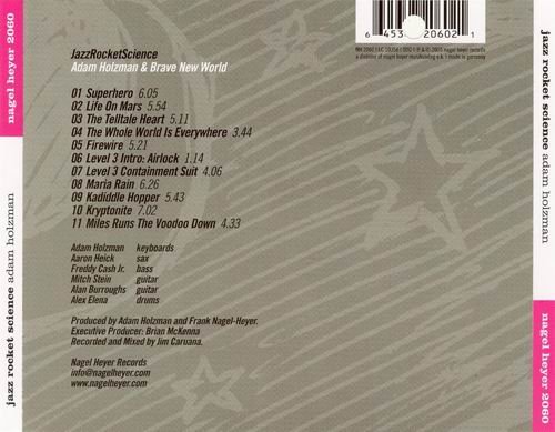 Adam Holzman & Brave New World - Jazz Rocket Science (2005) CD Rip