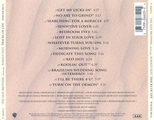 The Isley Brothers - Tracks Of Life (1992)