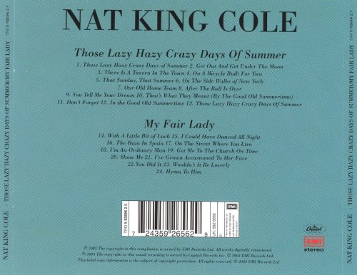 Nat King Cole – Those Lazy, Hazy, Crazy Days Of Summer / My Fair Lady (Reissue, Remastered) (1963-64/2002)