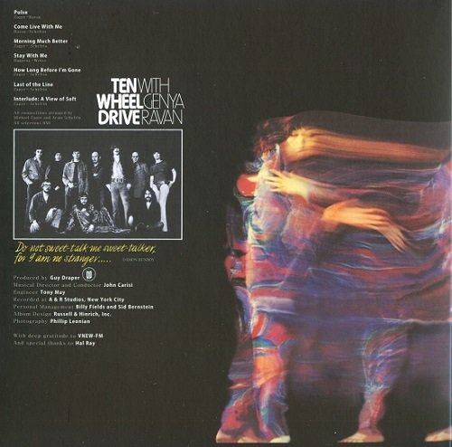 The Ten Wheel Drive With Genya Ravan - Brief Replies (Korean Remastered) (1970/2019) CD Rip