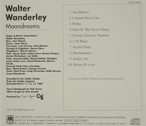 Walter Wanderley - Moondreams (1969) [2006]