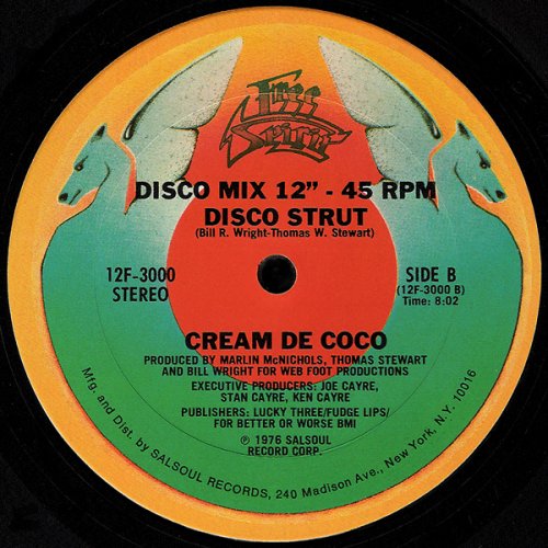 Cream De Coco ‎- Wiggle Wiggle Wiggle / Disco Strut (1976)  [12"]