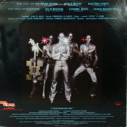 Tom N' Jerry's Rockets - On The Road Again (1978) LP