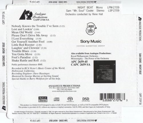 Sam Cooke - Night Beat (2009 Remaster) [SACD]