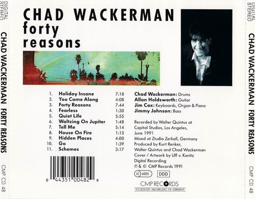 Chad Wackerman - Forty Reasons (1991) CD Rip