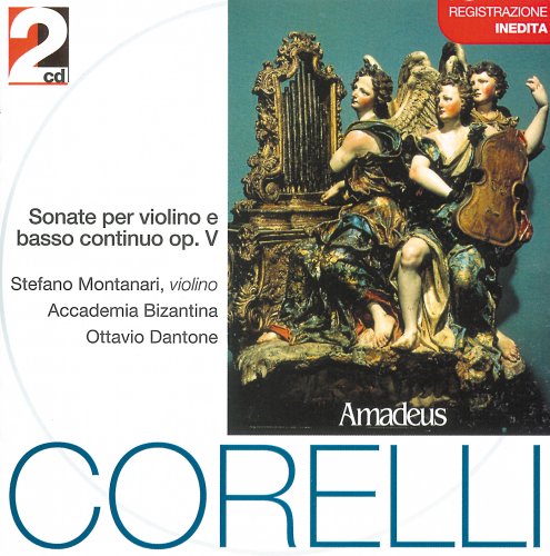 Montanari, Dantone - Corelli: Sonate per violino e basso continuo op. V (2003)