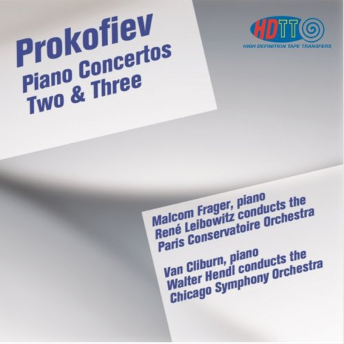 Malcolm Frager, Van Cliburn - Prokofiev: Piano Concertos 2-3 (1960/2014) Hi-Res