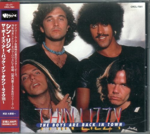 Thin Lizzy - The Boys Are Back In Town (1997) {Japan 1st Press}