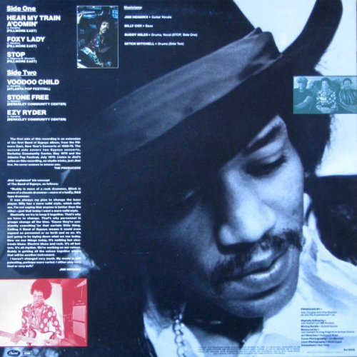 Jimi Hendrix - Band Of Gypsys 2 (1986) LP