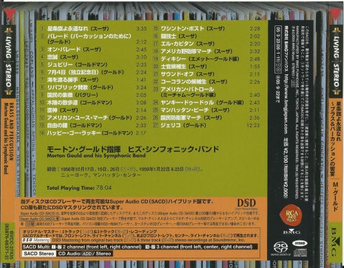 Morton Gould, Sousa, Goldman, Gould - Brass & Percussion (2005) [SACD]