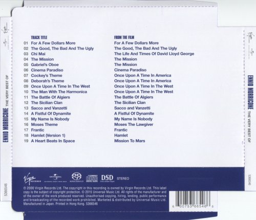 Ennio Morricone - The Very Best Of Ennio Morricone (Limited Edition) (2016) [SACD]