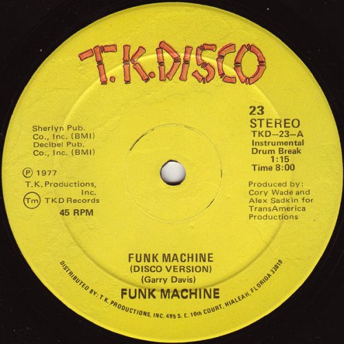 Funk Machine - Funk Machine (1977) [12"]