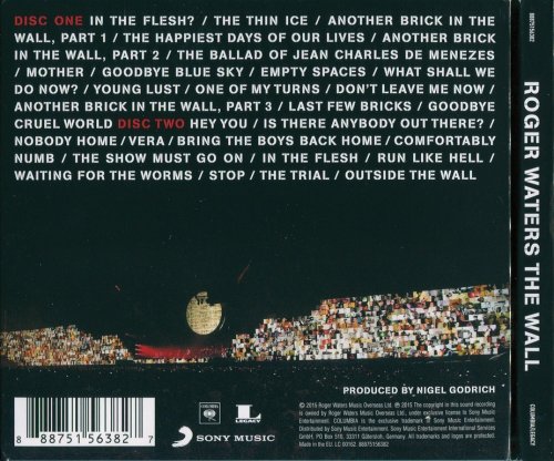 Roger Waters - The Wall (2015) CD-Rip + Blu-Ray