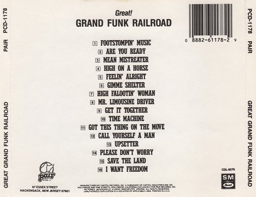 Grand Funk Railroad - Great! (1987)