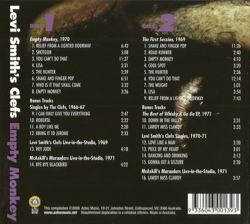 Levi Smith's Clefs - Empty Monkey (Reissue) (1966-71/2008)