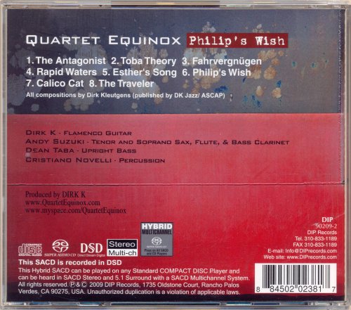 Quartet Equinox - Philip’s Wish (2009) [SACD]