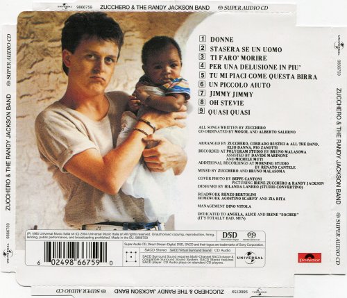 Zucchero - Zucchero & the Randy Jackson Band (1985/2004) [SACD]