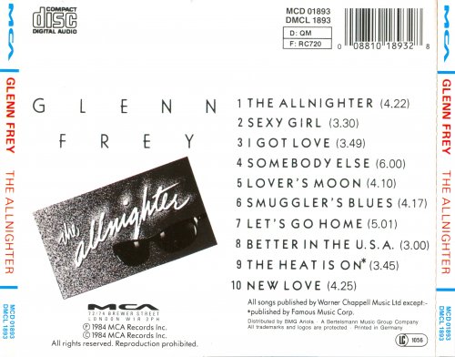 Glenn Frey - The Allnighter (1984)