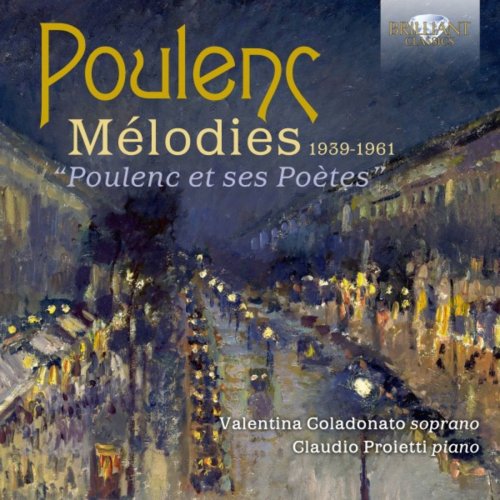 Valentina Coladonato & Claudio Proietti - Poulenc: Mélodies 1939-1961 (2019)