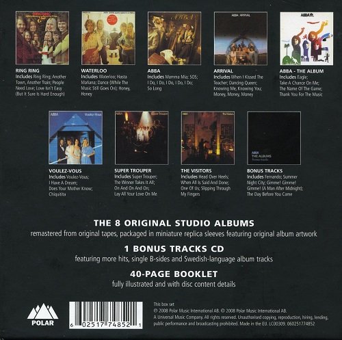 ABBA - The Albums (Remastered, Box Set) (2008)