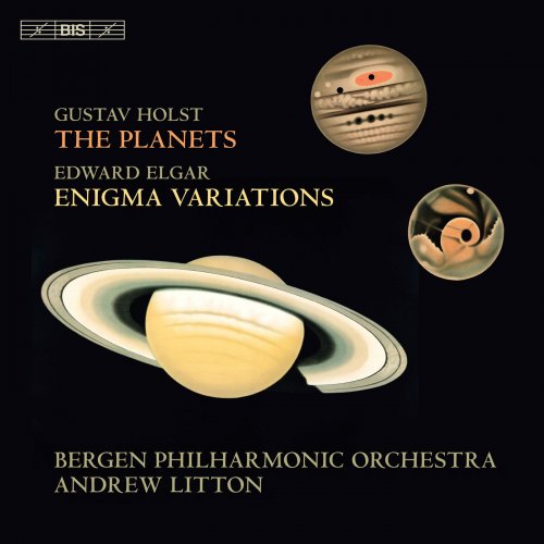 Philharmonic Orchestra & Andrew Litton - Holst: The Planets, Op. 32 - Elgar: Enigma Variations, Op. 36 Bergen (2019) [Hi-Res]