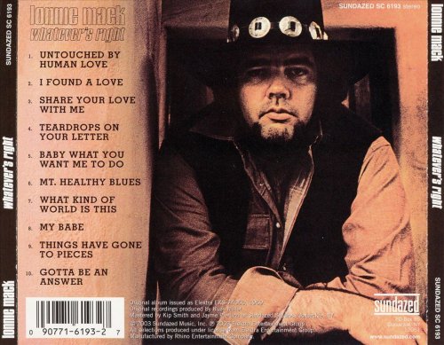 Lonnie Mack - Whatever's Right (Reissue, Remastered) (1969/2003)
