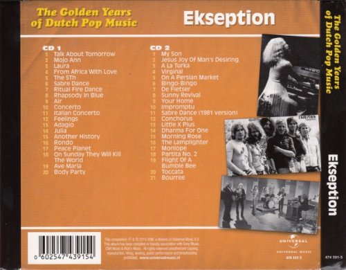 Ekseption - The Golden Years Of Dutch Pop Music (2015)