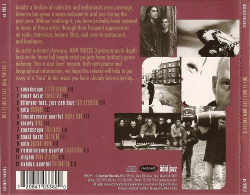 VA - This Is Acid Jazz: New Voices 3 (1996)
