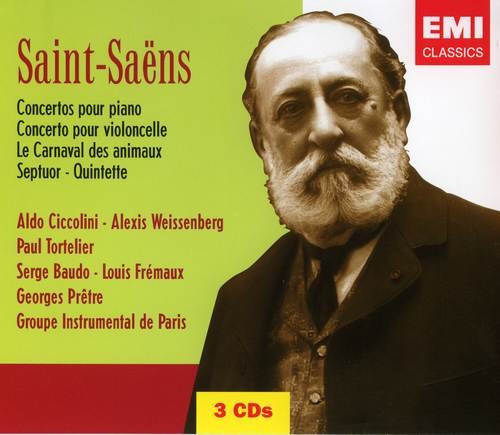 Aldo Ciccolini, Tortelier, Ulf Hoelscher Camille Saint-Saens: Concertos (5CD) (2004) DOWNLOAD on ISRABOX