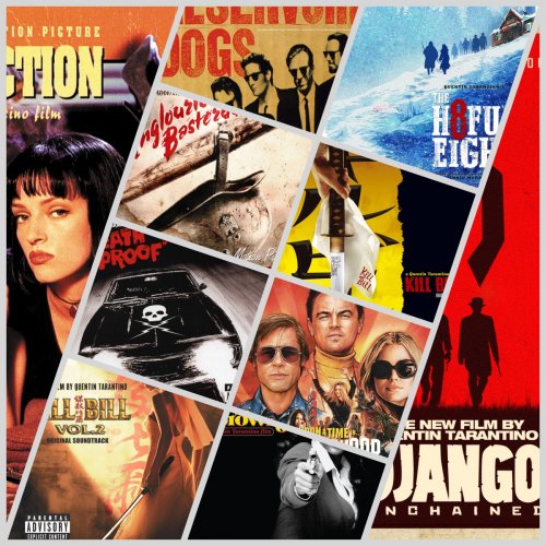 1564476533 collage - Quentin Tarantino Soundtracks Discography HTD (2015)