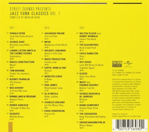 VA - Street Sounds presents Jazz Funk Classics (2014)