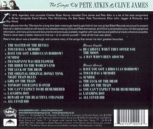 Pete Atkin - Beware Of The Beautiful Stranger (1970) [2009, Reissue]