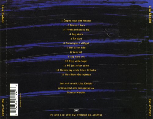 Lisa Ekdahl - Lisa Ekdahl (1994)