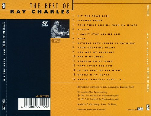 Ray Charles - Hit The Road Jack - The Best Of Ray Charles (1997)