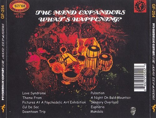 Jerry Cole, The Mind Expanders ‎– Psychedelic Guitars / What's Happening? (Reissue) (1967/2011)