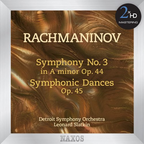 Detroit Symphony Orchestra & Leonard Slatkin - Rachmaninov: Symphony No. 3 / Symphonic Dances (2013/2015) [Hi-Res]