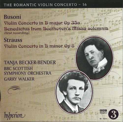 Tanja Becker-Bender - Busoni, Strauss: Violin Concertos (Romantic Violin Concerto -16) (2014)