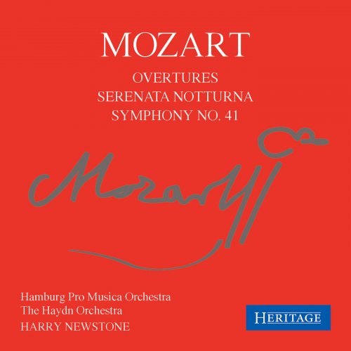 Harry Newstone - Mozart: Overtures; Symphony No. 41; Serenata Notturna (2019)