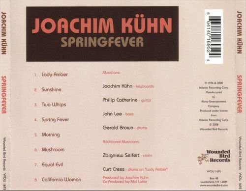 Joachim Kuhn - Springfever (1976)